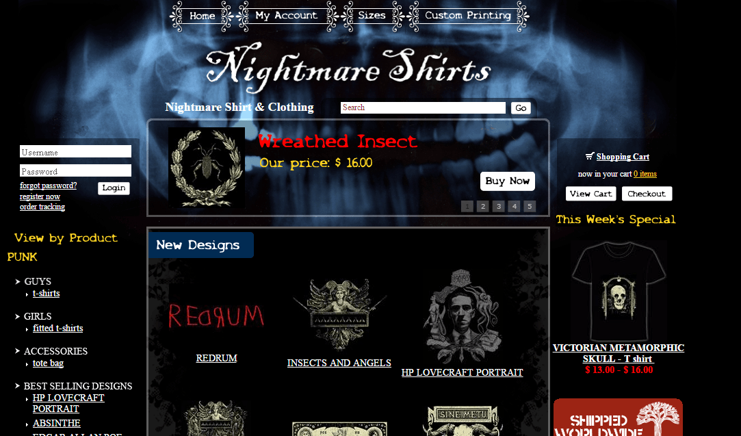 Nightmare Shirts