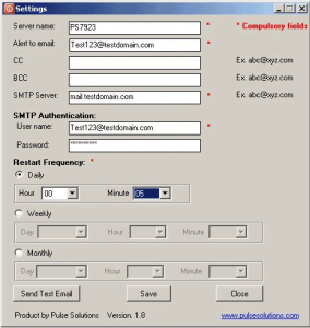 Free Auto Reboot Software | Pulse