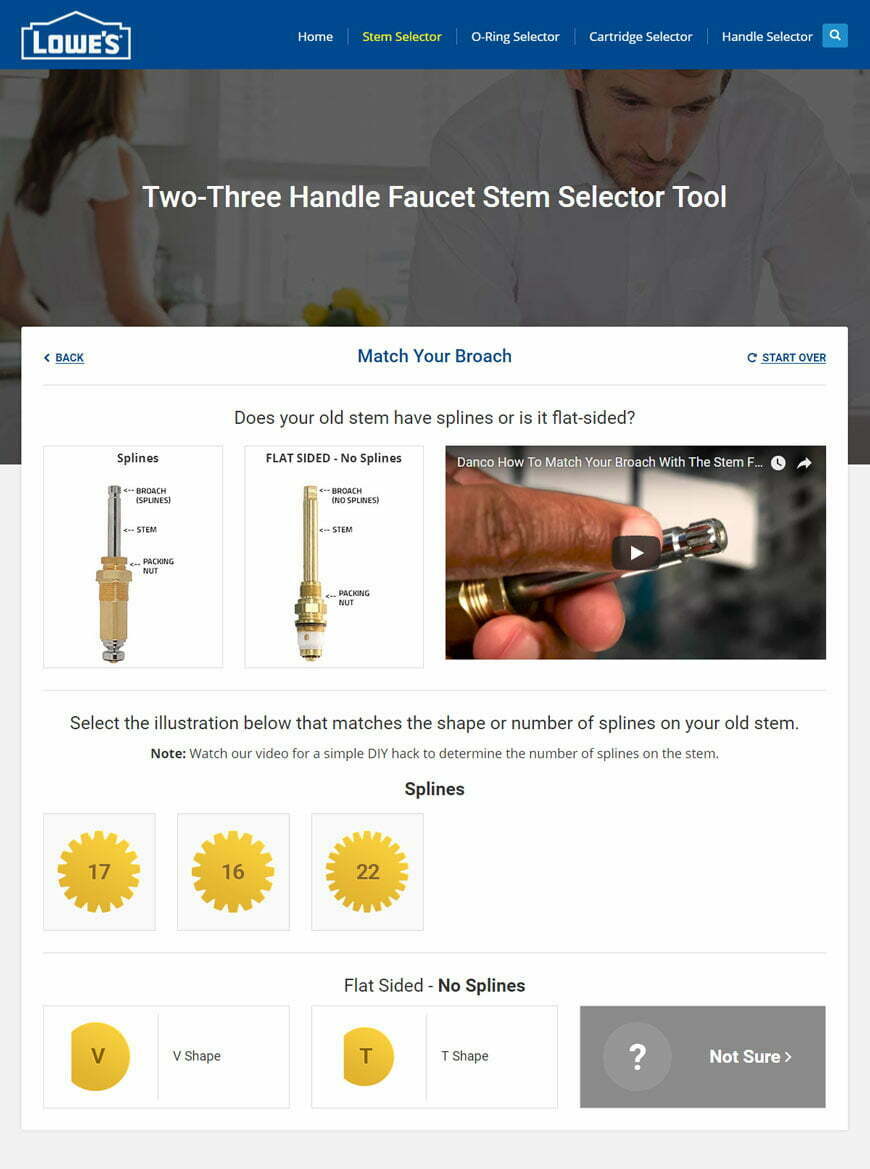 Enabled smarter product search via Innovative site