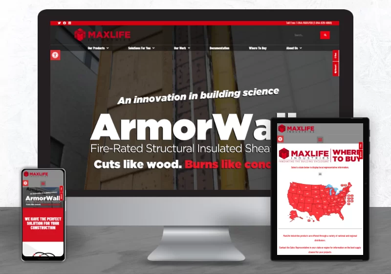 Maxlife Industries’s Website Redesigned
